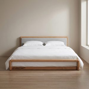 Afurnicraft Tempat Tidur Ranjang Dipan Lesehan Bantal Barata Minimalis Kayu Jati