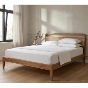 Tempat Tidur Ranjang Dipan Ahza Kayu Jati by Aldina Home