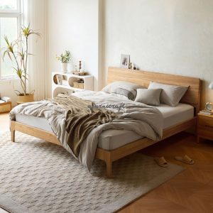 Afurnicraft Tempat Tidur Ranjang Dipan Antik Minimalis Laksmana Kayu Jati